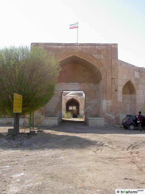 Ghasr-e Bahram entrance